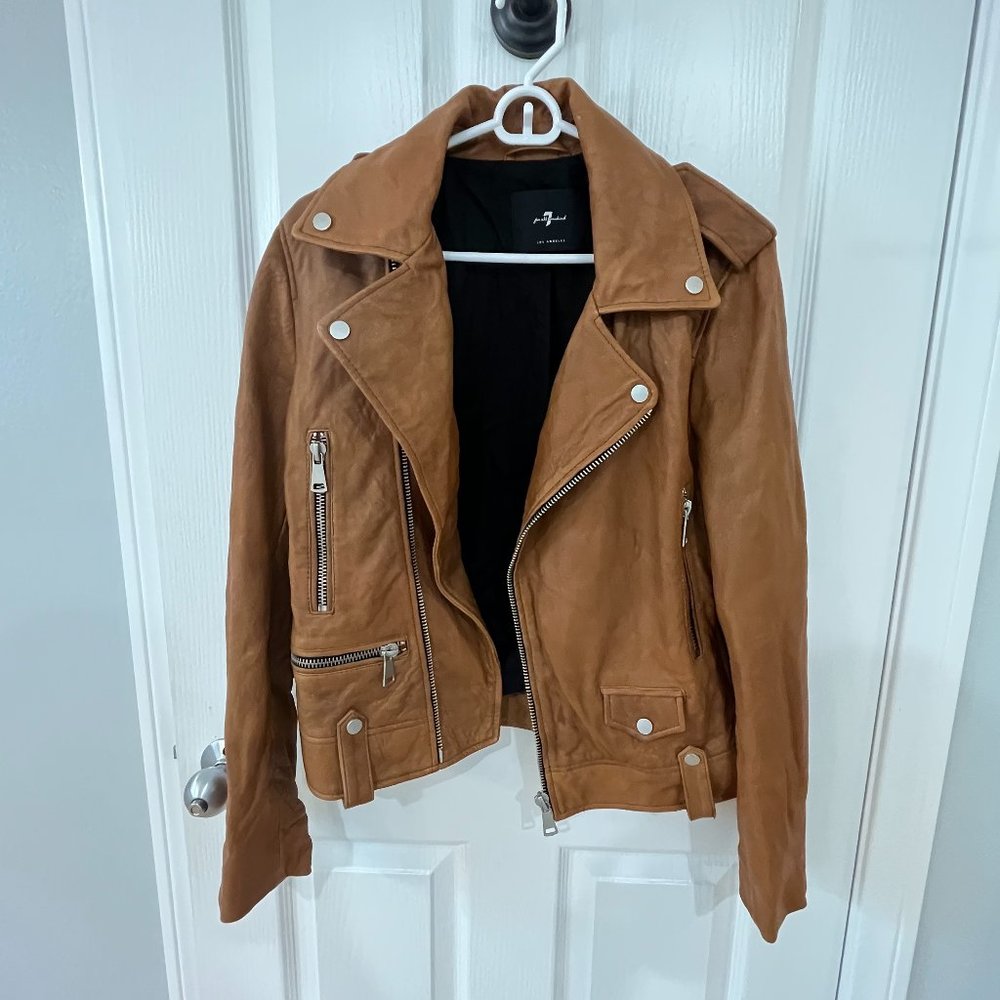 7 For All Mankind - Leather Jacket